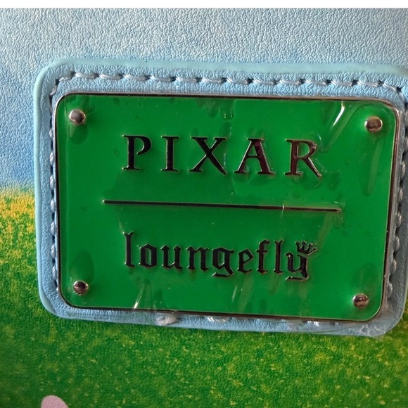 Disney Pixar A Bugs Life Flik Dandelion Loungefly Mini Backpack Light Blue New main image 5
